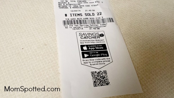 Walmart® Savings Catcher App