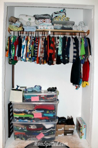 How I Organize My Toddler's Clothing and Closet - Mom Spotted
