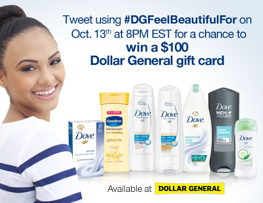 Dove and Dollar General are celebrating Real Beauty #DGFeelBeautifulFor