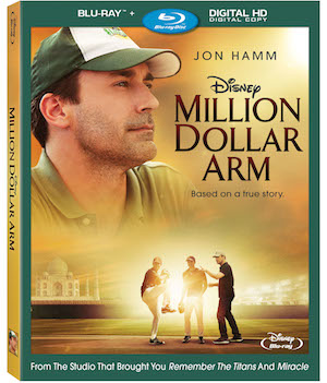 Million Dollar Arm Blu-Ray and DVD