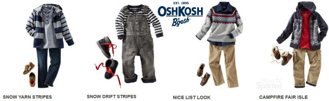 OshKosh Boys Holiday 2014 Line