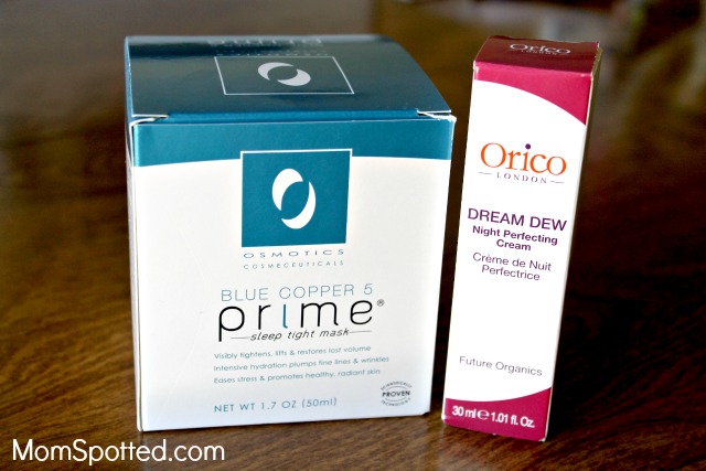 Osmotic and Orico London Night Moisturizers
