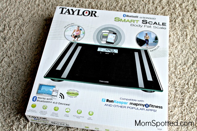 Taylor Bluetooth Smart Body Composition Scale, with AIFIT App.