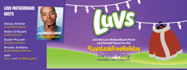 Luvs Leak Free Holiday & Giveaway!