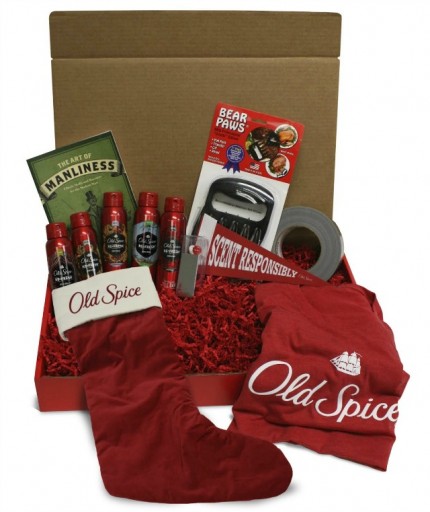 Old Spice Holiday Smellcome to Manhood Kit