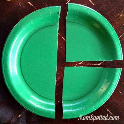 Paper Plate Christmas Trees {Kid Friendly Holiday Craft} Tutorial Found on MomSpotted.com