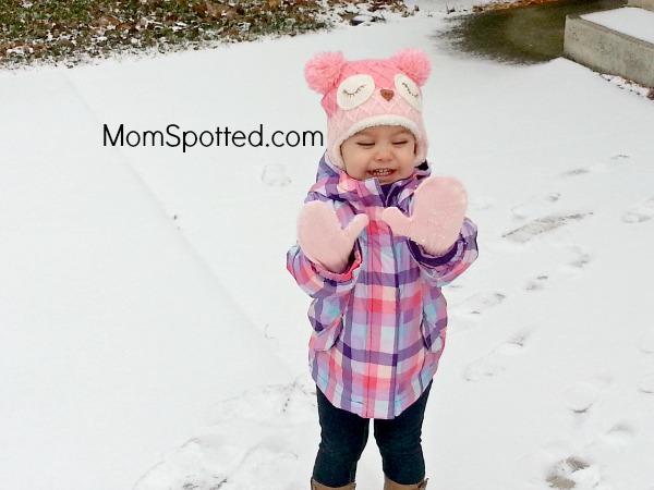 Celebrating Milestones in the Snow and Babies R' Us Sale!