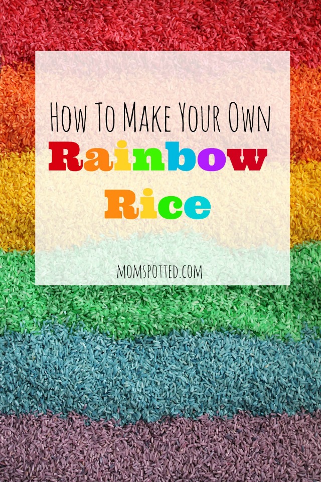 How To Make Your own Rainbow Rice