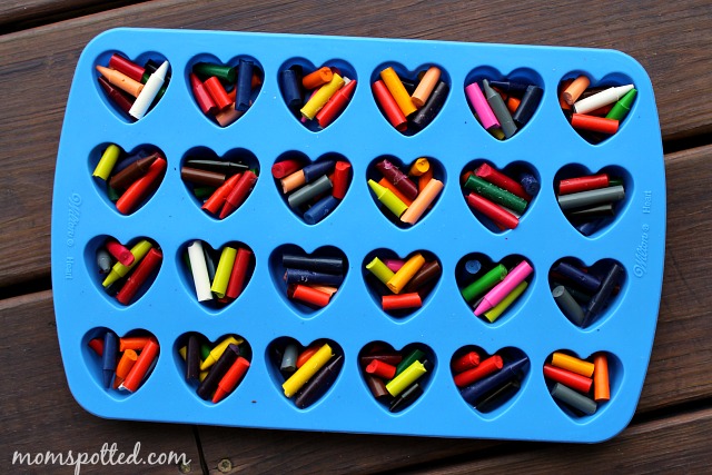Make Your Own Heart Shaped Crayons Tutorial