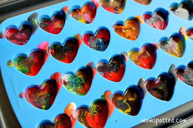 Make Your Own Heart Shaped Crayons Tutorial