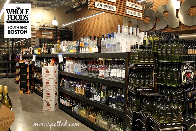 Whole Foods Blog Event in Boston's South End Full Spirits Section