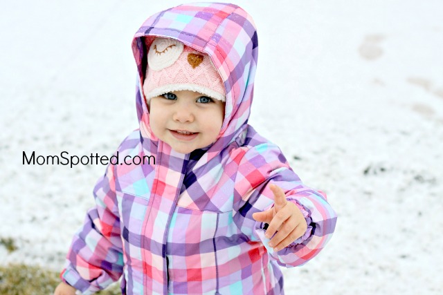 Celebrating Milestones in the Snow and Babies R' Us Sale!