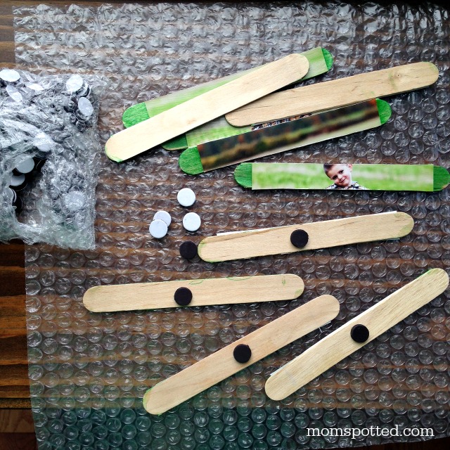 Popsicle Stick Puzzle Magnets {Fun Crafts with Mom}3