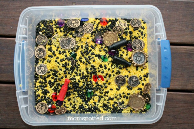 Pirate Ship Sensory Kit Goody Boxes for Pirate Party