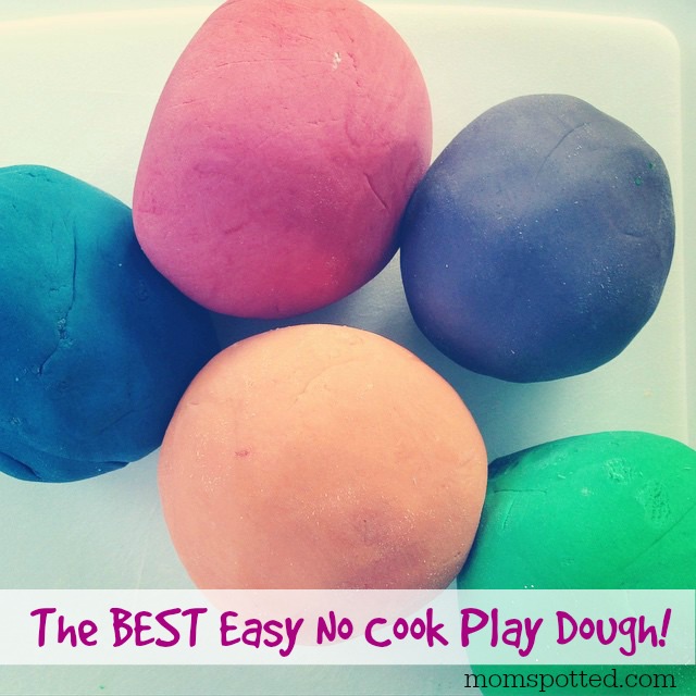 No cook, non toxic play dough! - Arts, Crafts and DIY