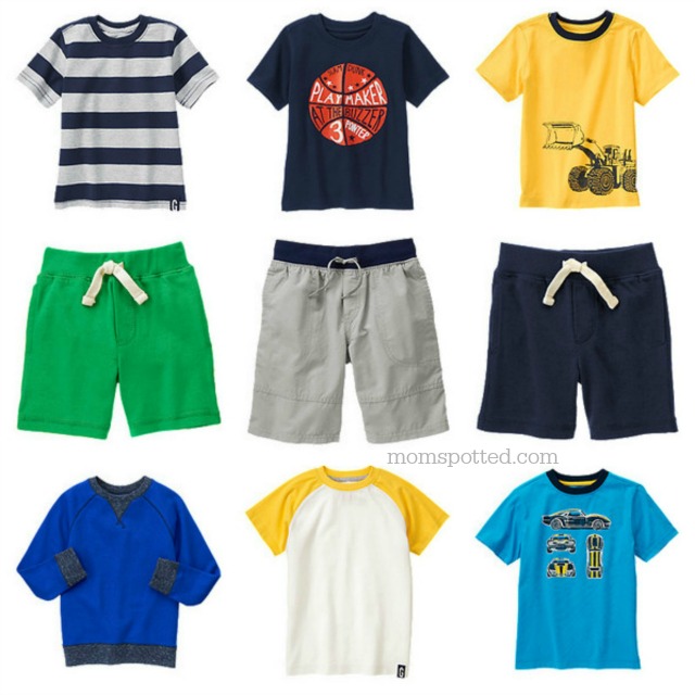 Hop 'N' Roll Your Way into Gymboree & Help KaBOOM! Boys Collection