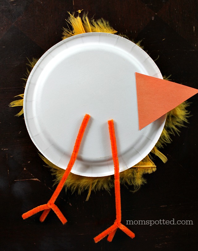 Baby Chicks Paper Plate Craft 