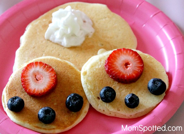 Bunny Bum Pancakes