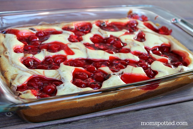 Cherry Cheesecake Brownies momspotted Pyrex