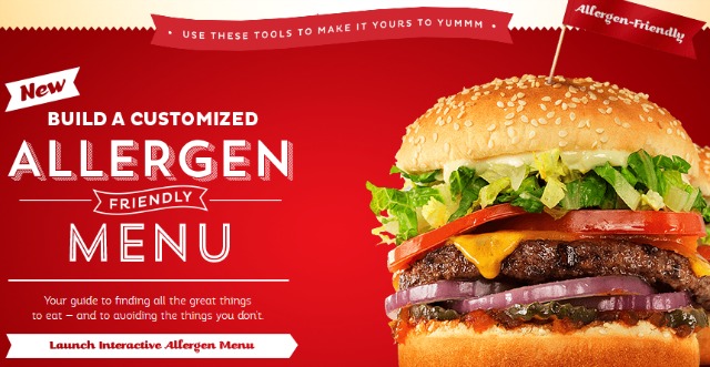 Red Robin Allergy Menu Options