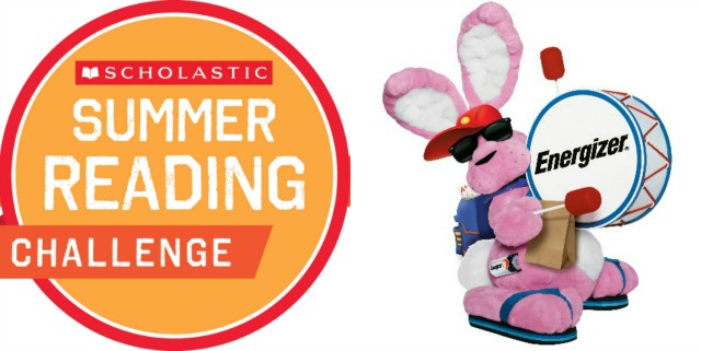 Scholastic Summer Reading Challenge & Power Up with Energizer