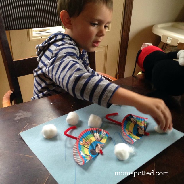 rainy day, preschool craft, clouds