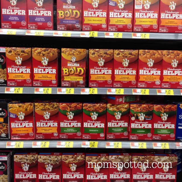 Hamburger Helper at Walmart square