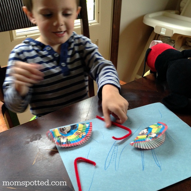 rainy day, preschool craft