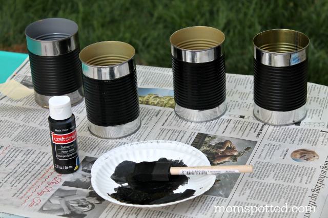 Grow Your Garden: Chalkboard Soup Can Herbs {Fun Crafts with Mom}