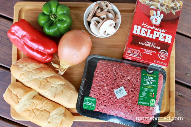 Fresh Vegetables with Hamburger Helper