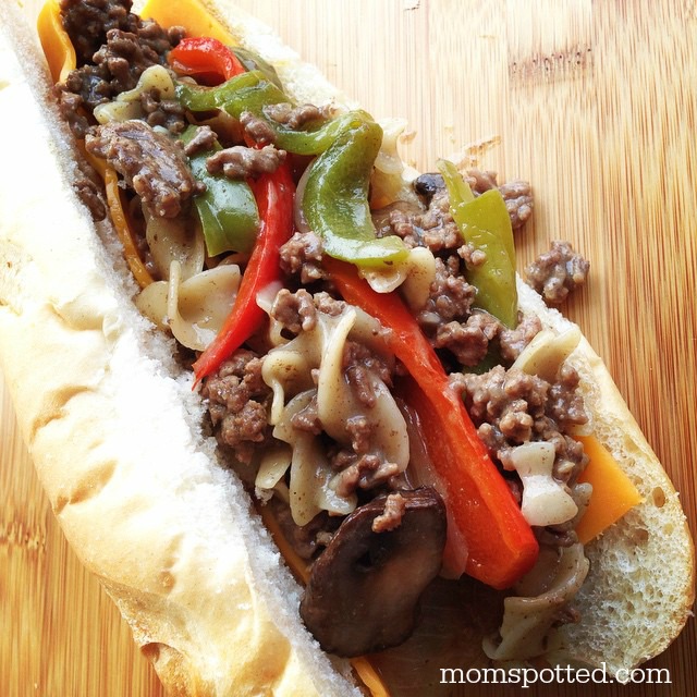 Philly Cheesesteak Grinder Sub