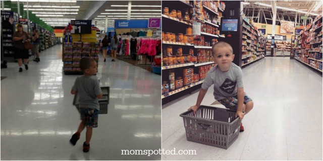 Sawyer loves Walmart Collage