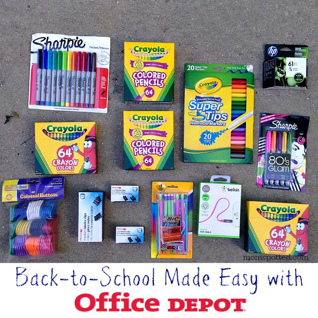 Back to School Shopping with Office Max Made Easy - Mom Spotted