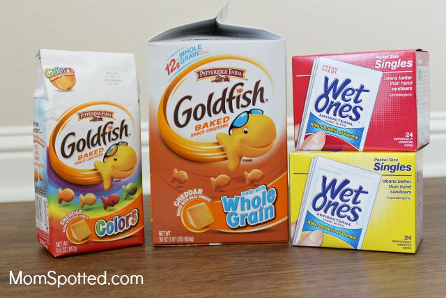 Going Back To School With Wet Ones® Singles and Pepperidge Farm® Goldfish  Crackers - Mom Spotted