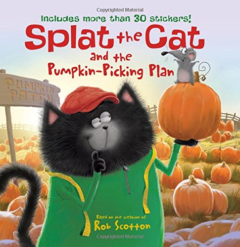 Splat the Cat and the Pumpkin-Picking Plan Paperback