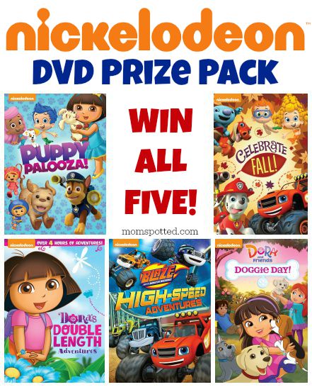 Nickelodeon DVD Prize Pack