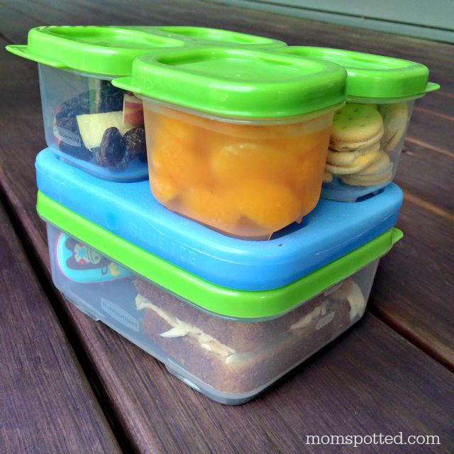 Rubbermaid Lunch Blox Snack Kit - Lunch Box Food Containers