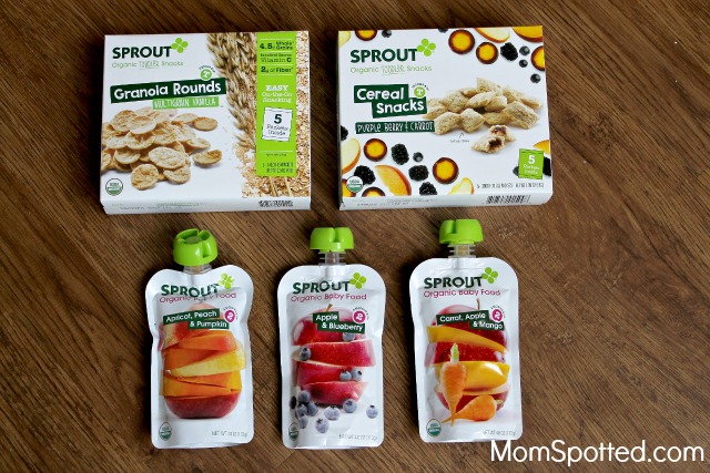 Try Sprout® Organic Baby and Toddler Food!