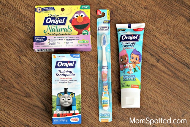 Kids Have Healthy Smiles With Orajel™ Kids {PLUS Toddler Teeth Brushing Tips & Orajel™ Smilestones Photo Sweepstakes}