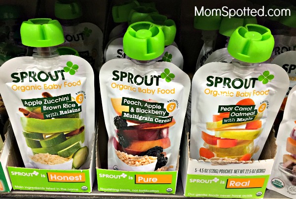 Try Sprout® Organic Baby and Toddler Food!