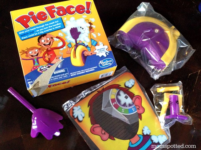 Family Game Night with the Pie Face Game! - Frugal Mom Eh!