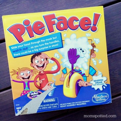Family Game Night with the Pie Face Game! - Frugal Mom Eh!