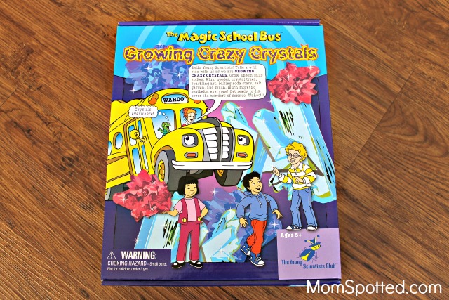 the Magic School Bus Growing Crazy Crystals Science Kit