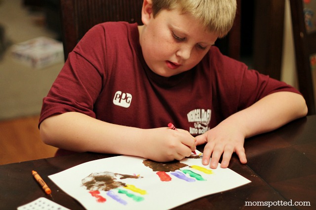 Turkey Handprint Thanksgiving Card {Fun Crafts with Mom}