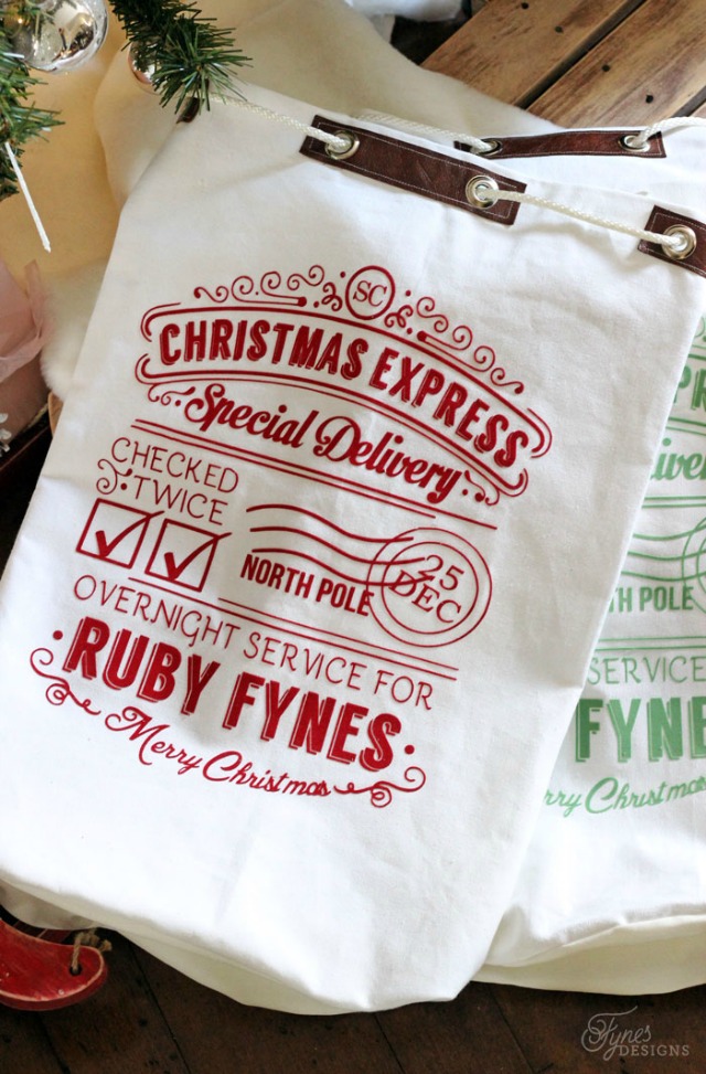 Personalized Santa Sack