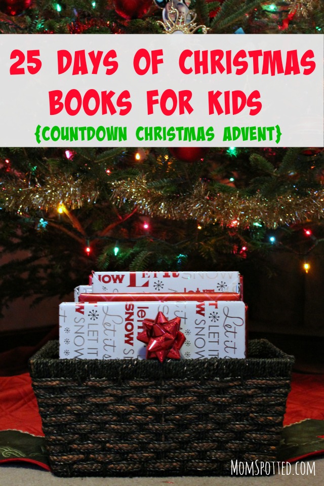 25 Days of Christmas Books for Kids {Countdown Christmas Advent} momspotted