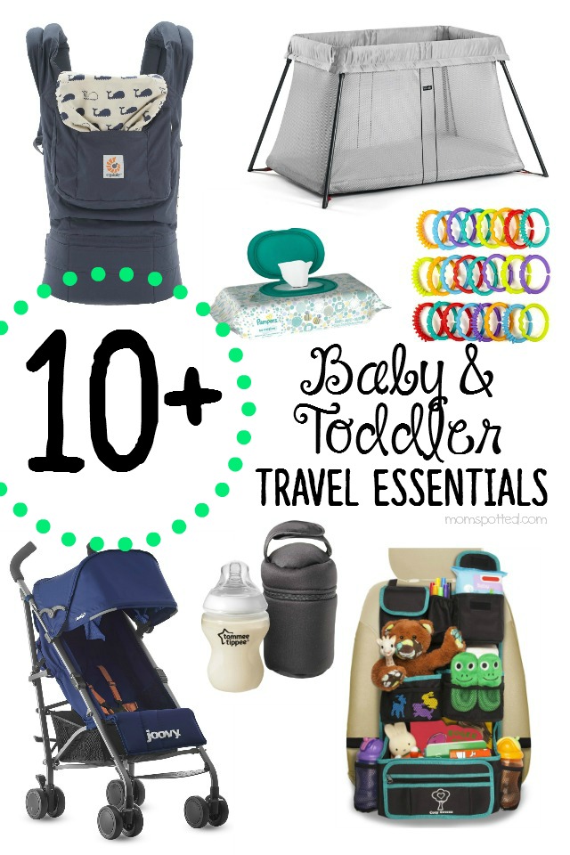 10+ Baby & Toddler Travel Essentials You Need