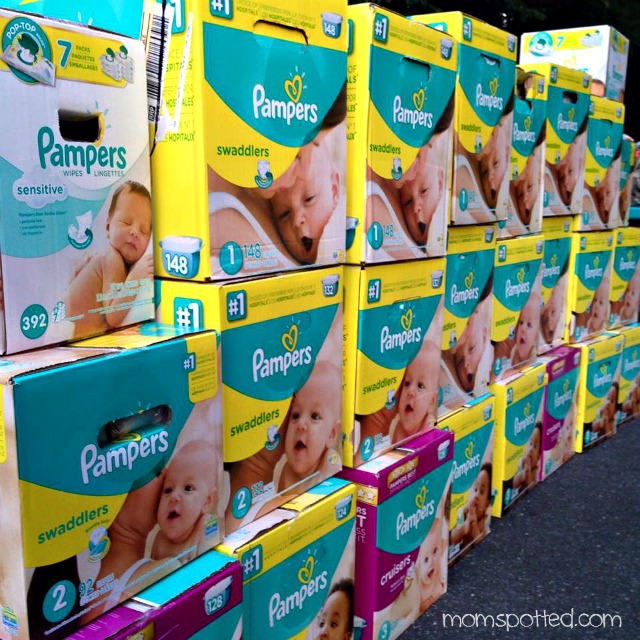 Pampers Diapers Donated for Better For Baby