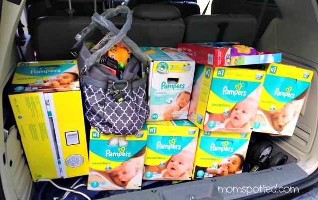 Mom Spotted Pampers Donation for Teen Mom Packed Up