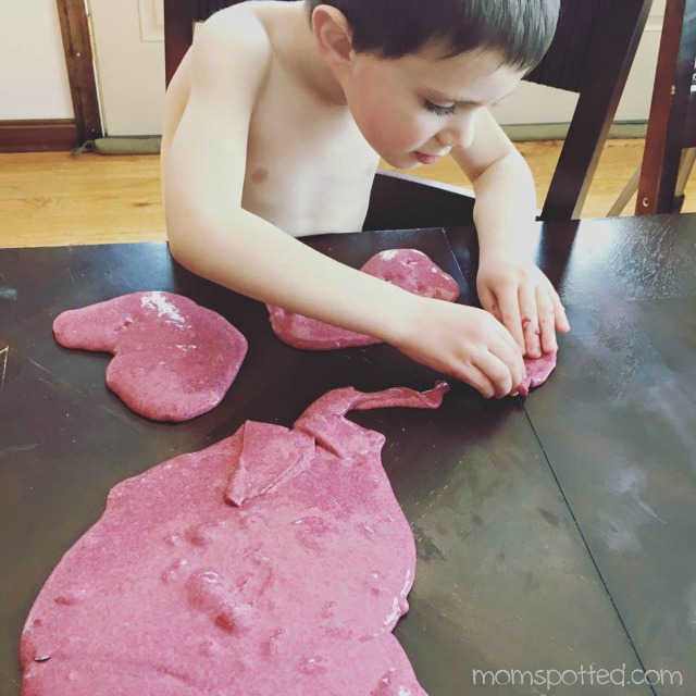 Searching in his Sensory Slime